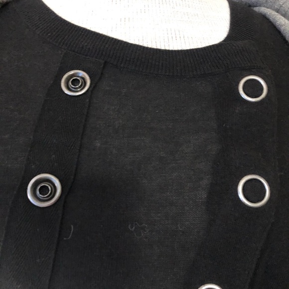 Allsaints black and grey sweater. 8/M - Picture 10 of 11